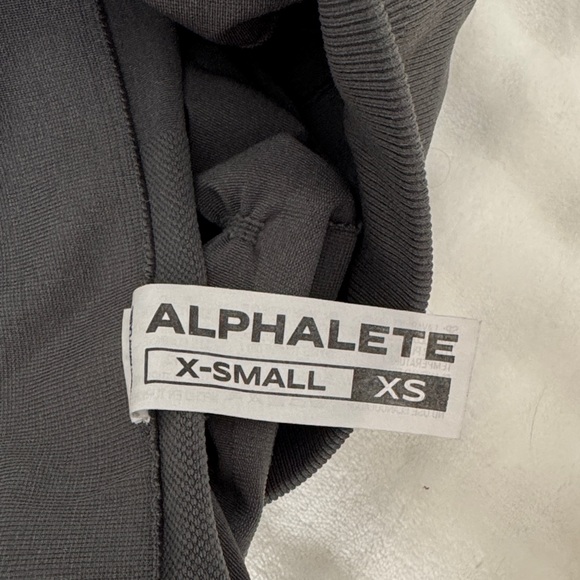 Alphalete Women's Dark Grey Amplify Shorts - Picture 4 of 4